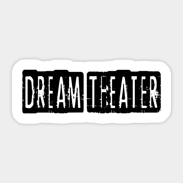 Dream Theater Sticker by Texts Art